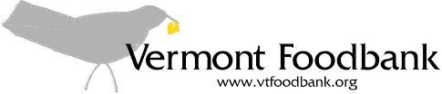 bird with food and words vermont food bank